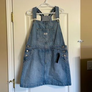Levis Denim Dress Overalls